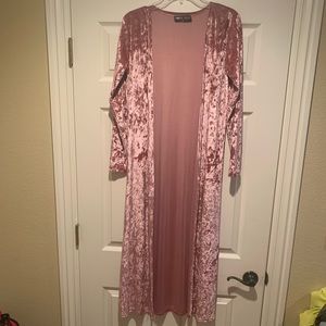 Crazy train velvet duster!